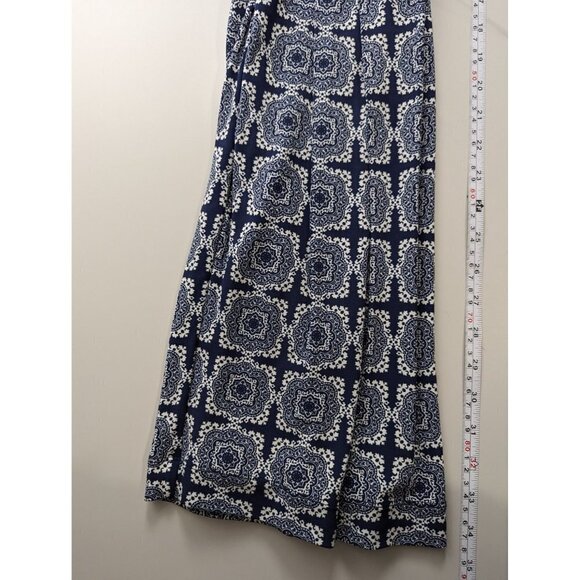 Banana Republic Womens Mini Dress Size XS Sleeveless V-Neck Office Career Blue - Picture 7 of 7